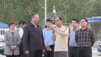 山東省人大常委會執(zhí)法檢查組到總公司商混生產基地檢查指導環(huán)保工作